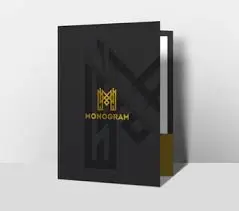 Spot UV Presentation Folders